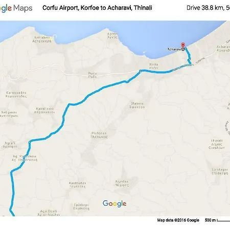 Acharavi, Next To The Villa