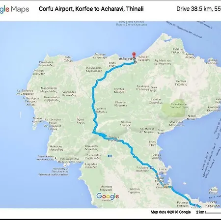 Acharavi, Next To The * Αχαράβη